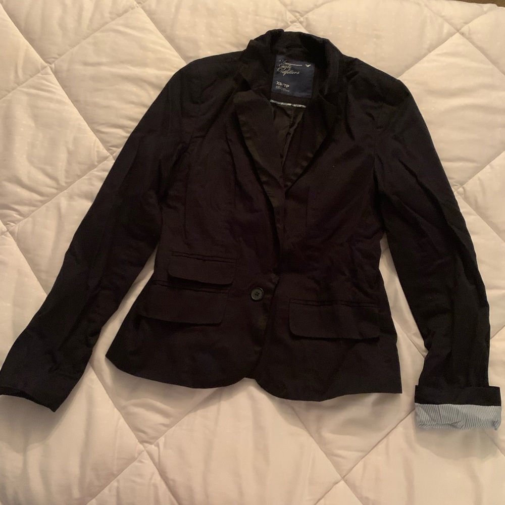 American Eagle Navy blazer XS